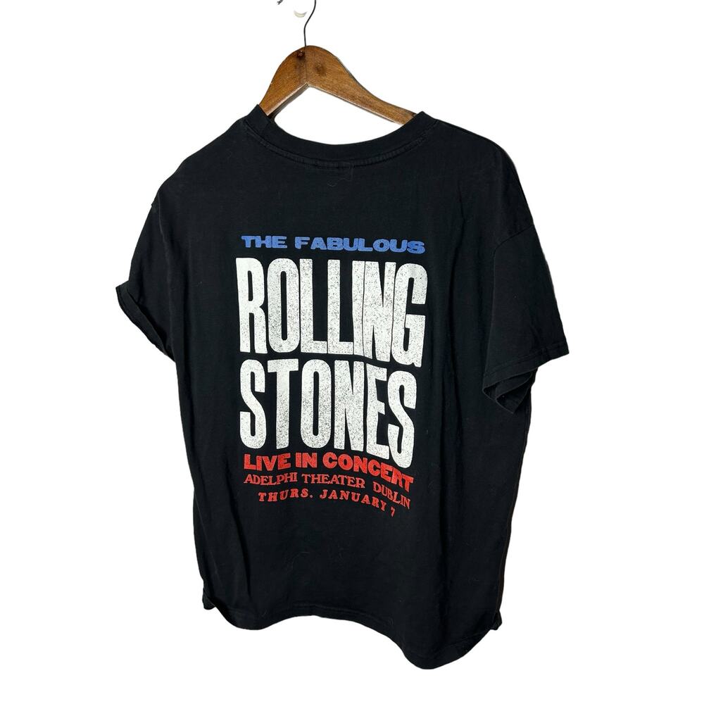 H&M‎ Rolling Stones sz Large Graphic t-shirt black womens